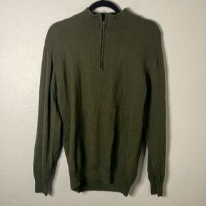 Alpacas Best 100% baby alpaca multicolor Grandpa sweater in size S